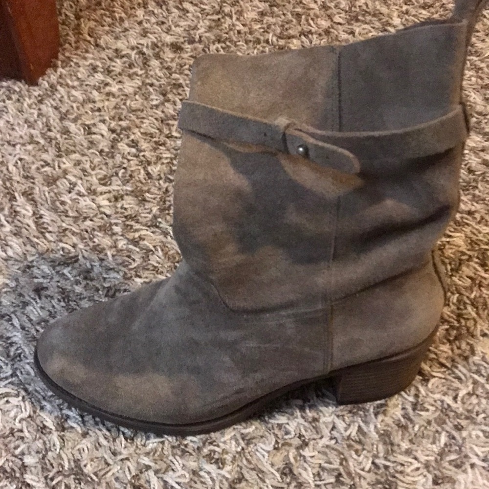 Lucky brand suede boots